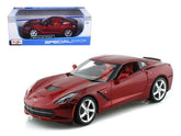 Maisto 2014 Chevy Corvette C7 Stingray Yellow 31182 - Colorland Toys